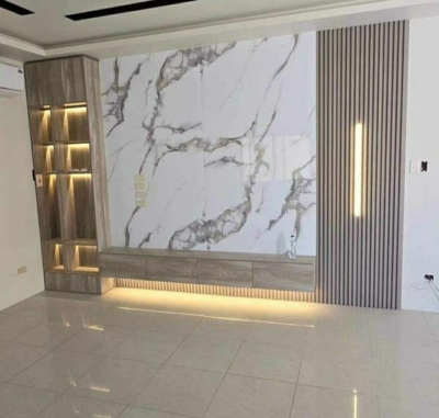 تی وی وال و دیوار پوش ترکیب ترمووال و ماربل شیت